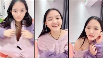 Kawaii girl next door pure sweet newcomer took off her pajamas, chubby hairy super tender pussy, took out the vibrator and vibrated softly