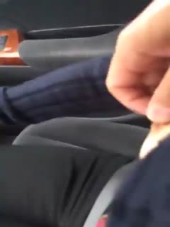 The female driver's skills are also OK. She has her nipples played with while driving. She is moaning and screaming so much that she is about to get wet. She is so slutty. She is being played with by her lover while driving!
