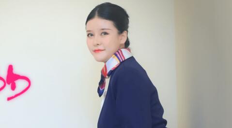 Jelly Media 91CM-139 Part-time job as a stewardess - Xiao Qiang