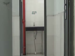 The security guard used his familiarity with the terrain to hide in a corner and spy on the women taking a bath in the women's bathhouse. View merged version