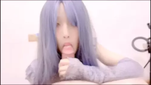 Loli goddess, the most beautiful and slim figure girl 91 little witch egg cake blue cheongsam slut meat stick filled with tender hole wide open white silk beautiful legs cum white tiger small tender hole