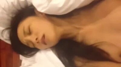 The tall and elegant goddess moans when having sex.