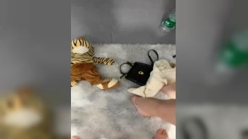 The best bitch is very charming and kneels down to lick the big cock of the big brother. She looks so slutty and hairless. The big brother fucks her without a condom and screams and cums on her belly. Episode 02