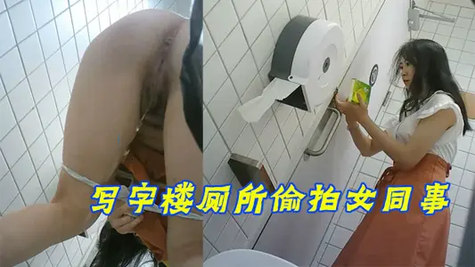 Office toilet secretly photographed female colleagues