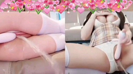 The best little girl can't find a man in isolation at home, so she can only force her own secondary bitch to jump eggs.