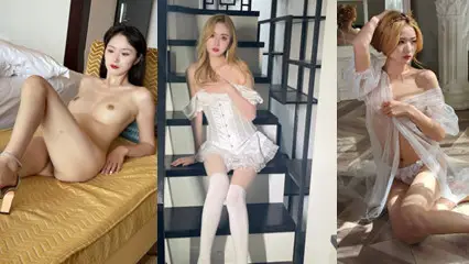Net red Huan er black material exposure super high Yan value contrast bitch! Sexy slut blowjob, too good