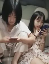 A man and two women stayed in the car for three hours. What did they do?