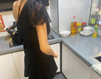 Kitchen explosion fuck brother wife