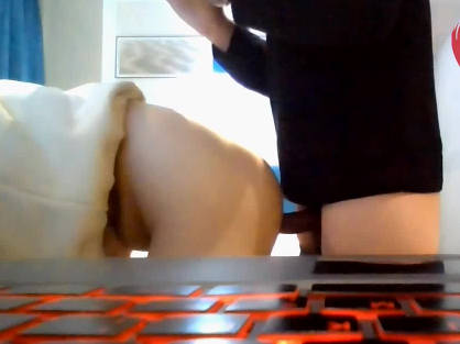 Fuck until sex was interrupted by takeout-Chilin crazy dance