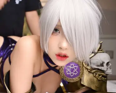 Fragrant coser Meijiri short hair beauty super tight tender force hotel sex