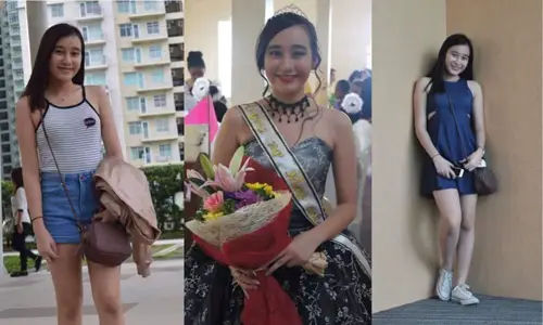 Singapore's high-value beauty pageant, a self-portrait video of having sex with her boyfriend was leaked by the Internet