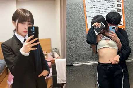 South Korea Couple's Home Sex Selfie Reveals Exposed, Lovely Face Compliant with Curved and Weak Figure and contrast Video