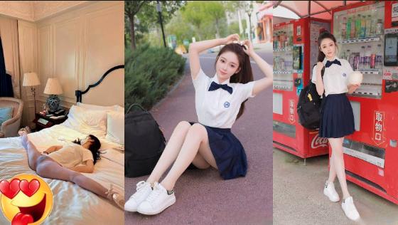 The school flower of the dance department of jinjiang college of Sichuan university [Luo yushuang] has a perfect figure and a human stunner, showing a perfect ketone body with one word.