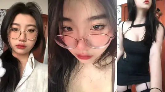 Tianjin University's high-value contrast bitch [Chen Yixi] became her boyfriend's crotch bitch to have a good time, looking clever but extremely lewd