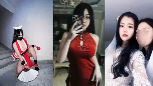 Jinan gourmet contrast beauty [Liu mengshu] slightly fat figure put on maid costume kneel and lick deep throat, super sexy and super exciting