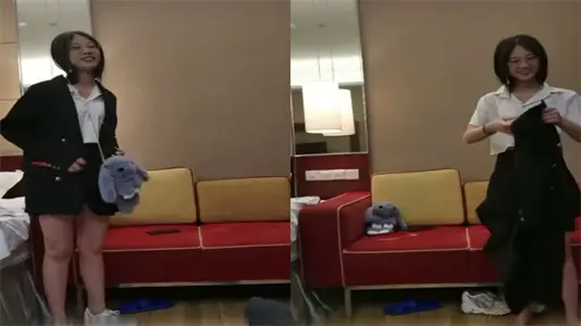 The pure part-time school flower hotel was taught by local tyrants for a continuous night, and the tender cave climax sprayed water and breathed repeatedly!