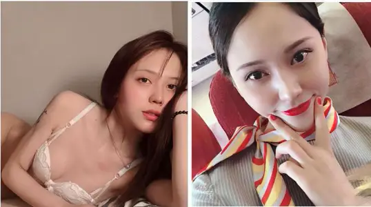 Gua You Contributed to Xiangpeng Airlines Flight Attendant [Lin Xinyu] Exposed by love rat, Lascivious Stewardess's Sex tease and Video Record of the Whole Process of Teach Bitch