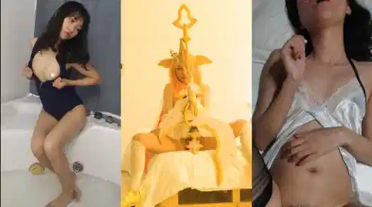 In contrast, the little couple is playing COS in private for excitement. The little girlfriend wears all kinds of jk yoga clothes and takes the initiative to raise her buttocks to the chicken bar and then gets into the pile.