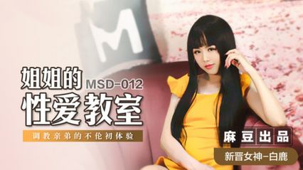 Madou Media MSD012 Sister's Sex Classroom Taught Her Brother's First Experience of Love-White Deer