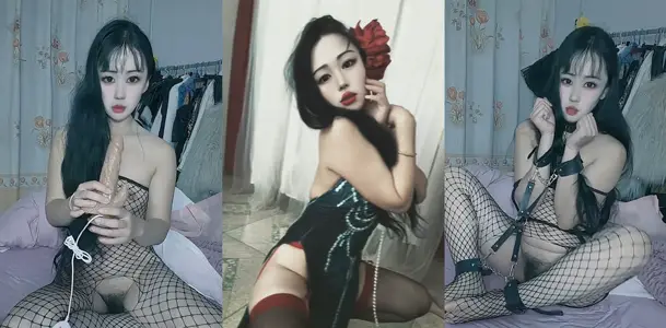 Shake the sound net red [lion lion] local tyrants custom private shoot, mesh stockings twist seduce binding training props masturbation