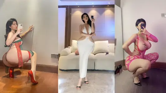 Shake the voice of the super-large ass tart net red [tits queen] big nai elder sister, to the gold master father's super-unique figure private shot was exposed out!