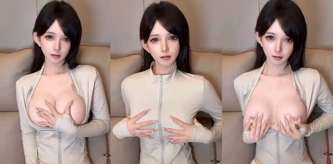 Top welfare Ji [Ashyliiii] customized private shoot, close-up of the beautiful girl with big breasts, fat abalone is mouth-watering