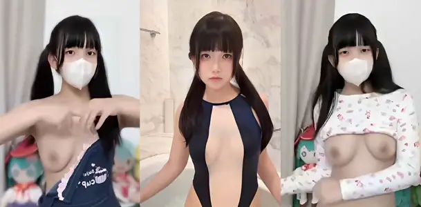 Twitter welfare Ji [small also invincible] Lolita masturbation video flows out, delicate body exudes fatal temptation pursed buttocks button hole shows charm style