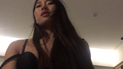 Black long straight goddess rutting, coquettish water flow!