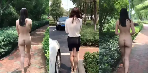 Jiangsu Green Hat Teach Great God [Irritable King S] Take Sexy Wives to Play Outdoor to Show Prostitution 3P, Props Fierce into SAO Cave, Prostitution Water Gushing and Splashing