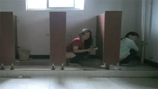 The best panoramic candid shot! 1 mirror 4 angle 5 climax posture toilet battle complete collection